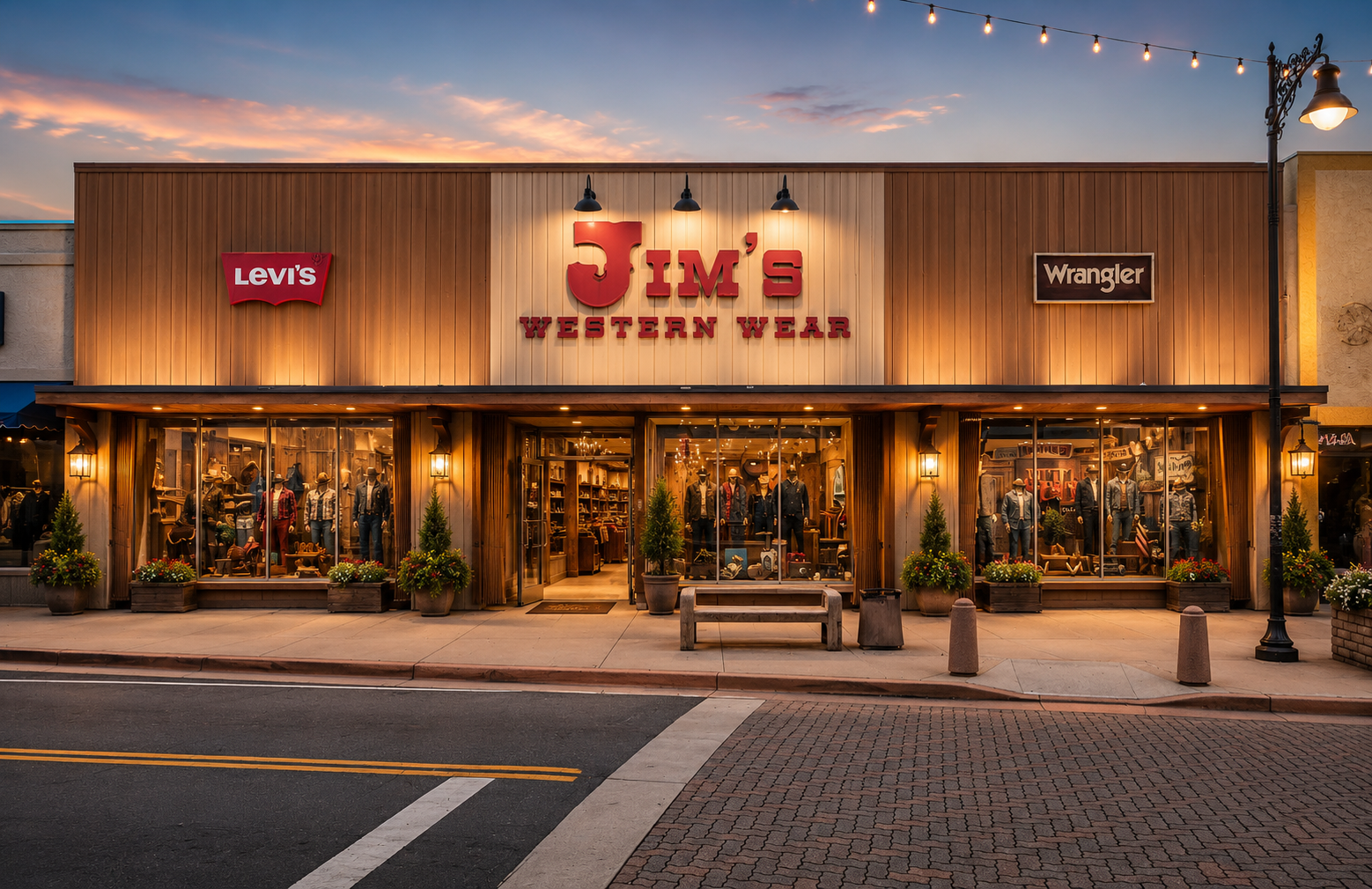 Jim's Western Wear Storefront