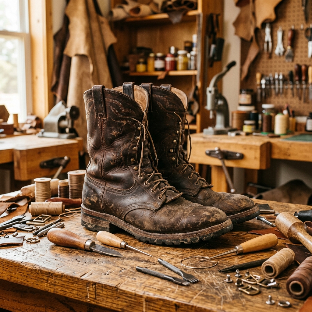 Rugged Work Boot