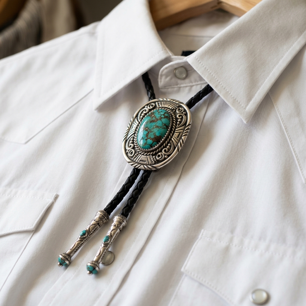 Turquoise Bolo Tie