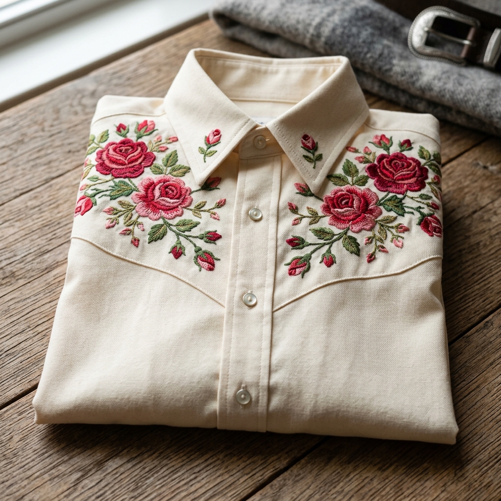 Embroidered Dress Shirt